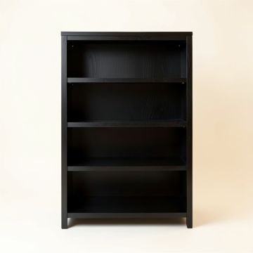 Ash Bridge Empty Seed-Starting Shelving Unit Without Lights - Black (synthetic illustration; no displayed measurements)