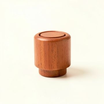 Harbor Bridge Cabinet Knob Without Packaging - Terracotta (synthetic illustration; no displayed measurements)