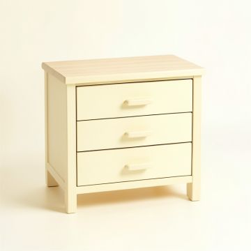 Stone Arc Nightstand - Ivory (synthetic illustration; no displayed measurements)