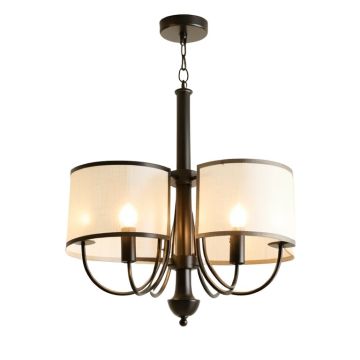 Magdalen 5 - Light Lantern Drum Chandelier
