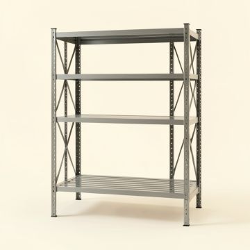 Glen Bridge Empty Seed-Starting Shelving Unit Without Lights - Gray (synthetic illustration; no displayed measurements)