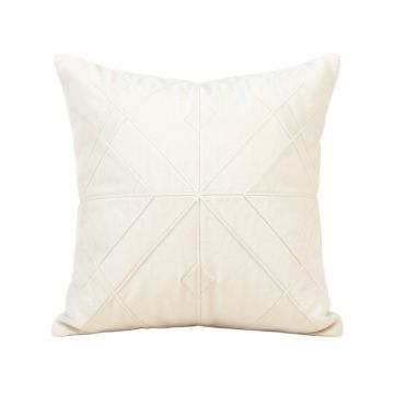 Slate Brook Filled Accent Pillow - White