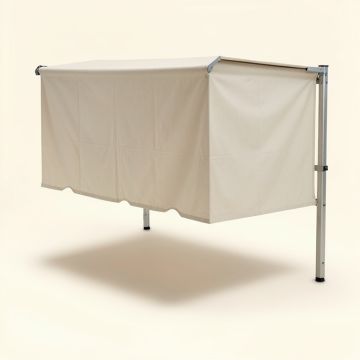 13 Ft. W X 10 Ft. D Fabric Retractable Standard Patio Awning (synthetic illustration; no displayed measurements)