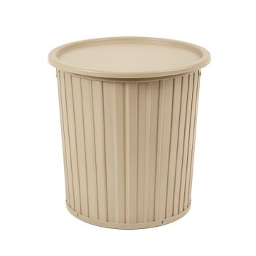 Bay Bend Closed Garden Compost Bin - Beige