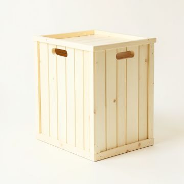 Alder Dell Closed Outdoor Storage Box - Ivory (synthetic illustration; no displayed measurements)