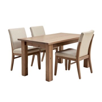 Abonza-Torres Butterfly Leaf Rubberwood Solid Wood Dining Set