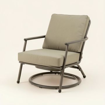 Tegan Swivel Patio Chair With Cushions (synthetic illustration; no displayed measurements)