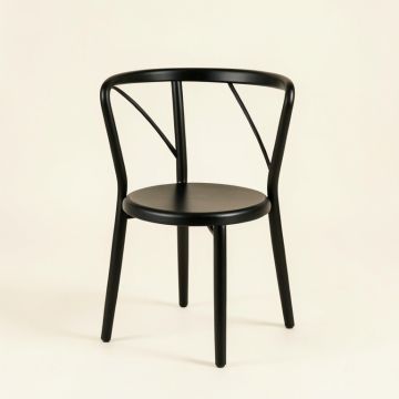 Stone Branch Dining Chair - Black (synthetic illustration; no displayed measurements)
