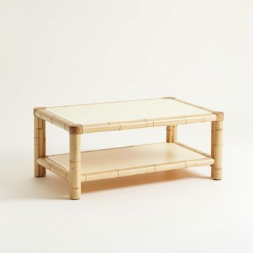 Fern Branch Coffee Table - Cream (synthetic illustration; no displayed measurements)