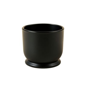 Ash Crest Empty Candle Holder - Black
