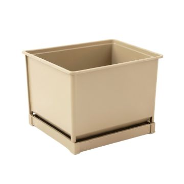 Oak Crest Empty Raised Planter - Beige