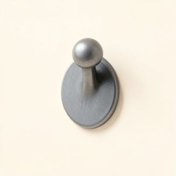 Harbor Canyon Wall-Mounted Robe Hook - Gray (synthetic illustration; no displayed measurements)
