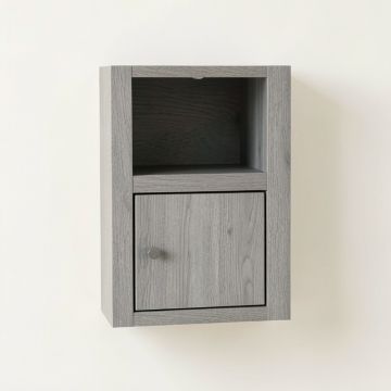 Ridge Bluff Wall-Mounted Entry Cabinet - Gray (synthetic illustration; no displayed measurements)