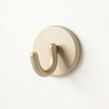 Holly Brook Wall-Mounted Robe Hook - Beige (synthetic illustration; no displayed measurements)