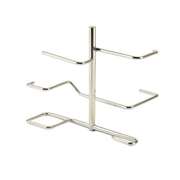 Hanging Wine Glass Rack In Chrome