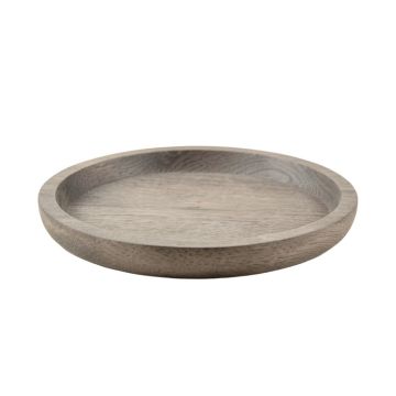 Pine Bend Serving Tray - Gray
