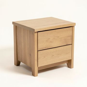 Jayson 2 - Drawer Solid Wood Nightstand (synthetic illustration; no displayed measurements)