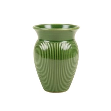 Summit Arc Empty Decorative Vase - Green