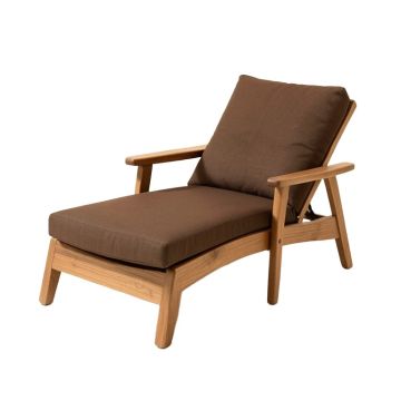 Vivaan Reclining Chaise Lounge With Cushion