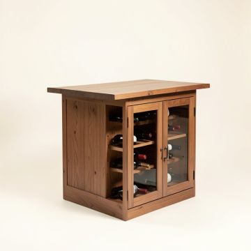 Abello Bar With Wine Storage (synthetic illustration; no displayed measurements)
