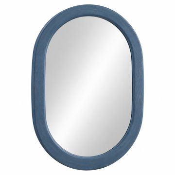 Maple Arc Framed Wall Mirror - Blue