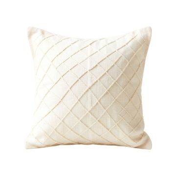 Rowan Bend Filled Accent Pillow - Cream