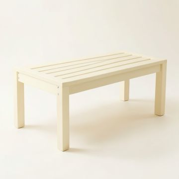 Meadow Bluff Indoor Bench - Cream (synthetic illustration; no displayed measurements)