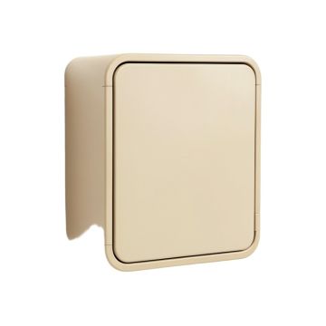 Alder Bend Wall-Mounted Laundry Cabinet - Beige