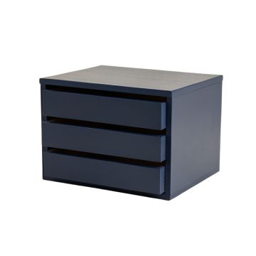 Cedar Crest Small-Parts Storage Drawer Cabinet - Navy