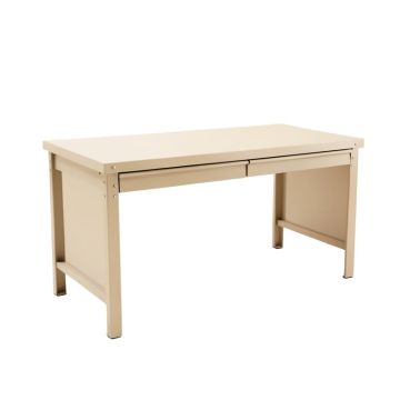 Glen Bend Empty Workshop Workbench - Beige