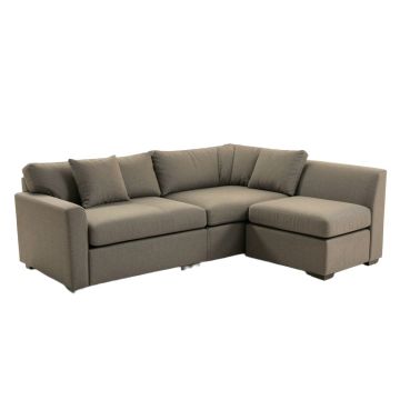 Brockville 137.5 '' Wide Reversible Sleeper Sectional With Ottoman
