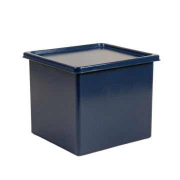 Lake Bluff Closed Outdoor Storage Box - Navy