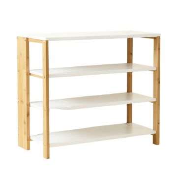 Olive Canyon Empty Seed-Starting Shelving Unit Without Lights - White