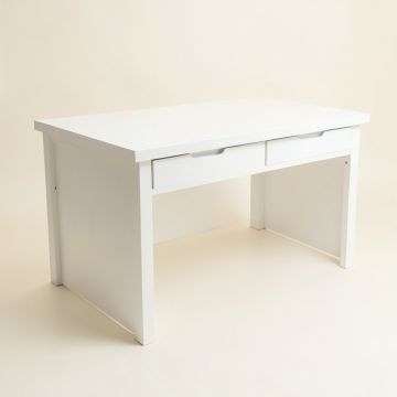 Alder Bridge Empty Workshop Workbench - White (synthetic illustration; no displayed measurements)