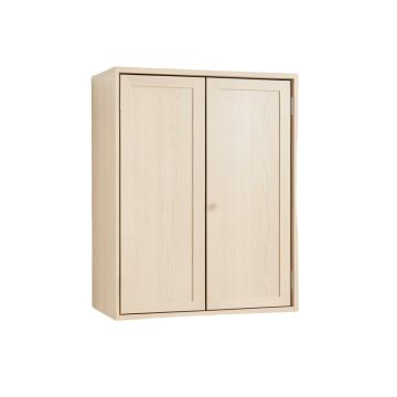 Olive Dale Wall-Mounted Entry Cabinet - Beige