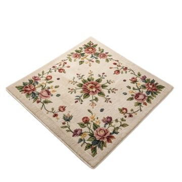 Petrella Floral Hand Hooked Indoor/Outdoor Area Rug