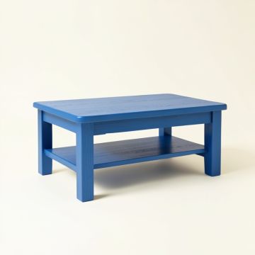 Glen Bend Coffee Table - Blue (synthetic illustration; no displayed measurements)