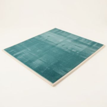 Shelly Teal/Beige Indoor / Outdoor Area Rug (synthetic illustration; no displayed measurements)