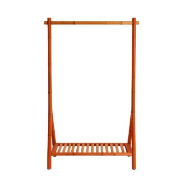 Oak Bridge Empty Garment Rack - Terracotta