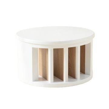 Ridge Crossing Shoe Storage Bench - White