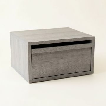 Bay Bluff Small-Parts Storage Drawer Cabinet - Gray (synthetic illustration; no displayed measurements)