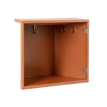 Maple Bluff Empty Mug-Storage Cabinet Insert - Terracotta