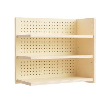 Willow Canyon Empty Wall-Mounted Tool Organizer Panel - Cream