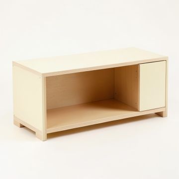Clay Brook Shoe Storage Bench - Cream (synthetic illustration; no displayed measurements)