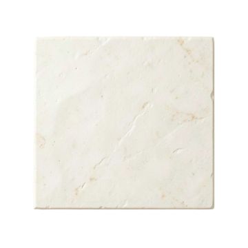 Field Bluff Uninstalled Square Decorative Tile - White