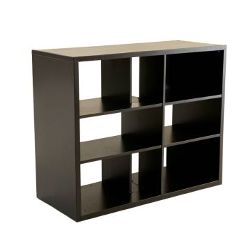 Heath Falls Desktop Shelving Unit - Black