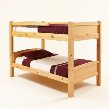 Beseris Full Over Full Solid Wood Standard Bunk Bed (synthetic illustration; no displayed measurements)