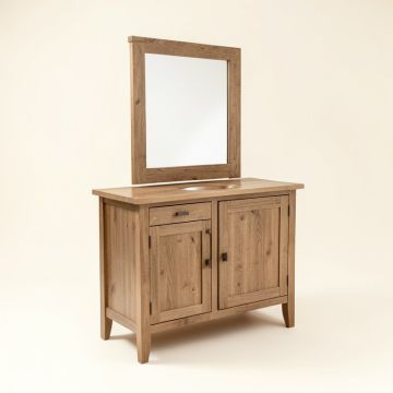 Whitten Rustic 20 '' Single Bathroom Vanity Set (synthetic illustration; no displayed measurements)