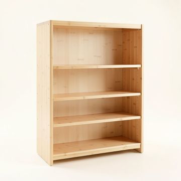 Brook Crossing Freestanding Bookcase - Ivory (synthetic illustration; no displayed measurements)