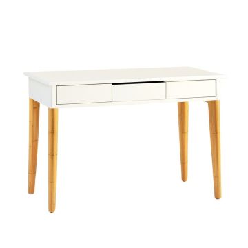 Ridge Bridge Writing Desk - White